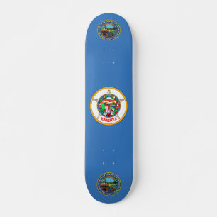 Skateboard Bandera de Minnesota