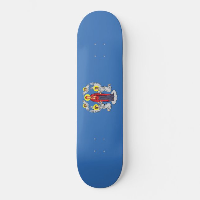 Skateboard Bandera de Minsk (Belarús) (Anverso)