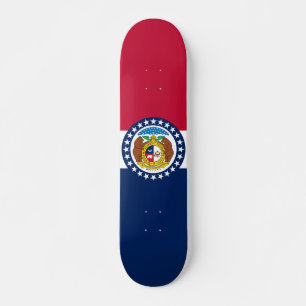 Skateboard Bandera de Misuri