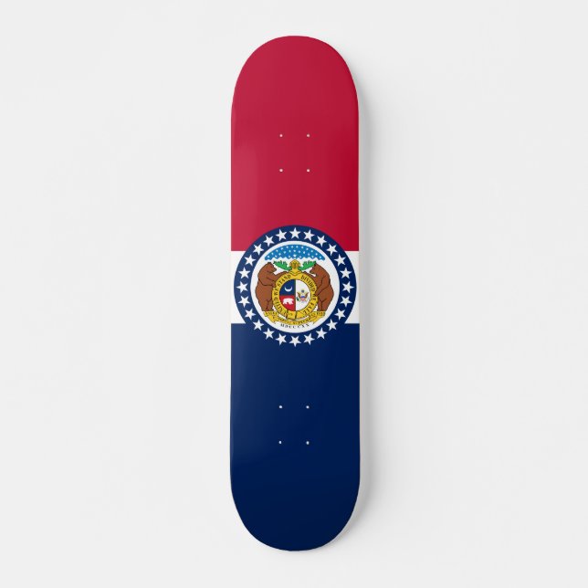 Skateboard Bandera de Misuri (Anverso )