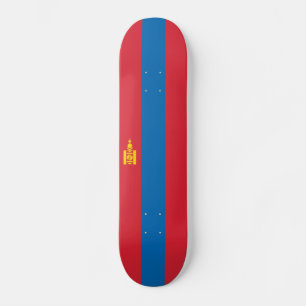 Skateboard Bandera de Mongolia