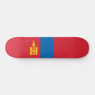 Skateboard Bandera de Mongolia