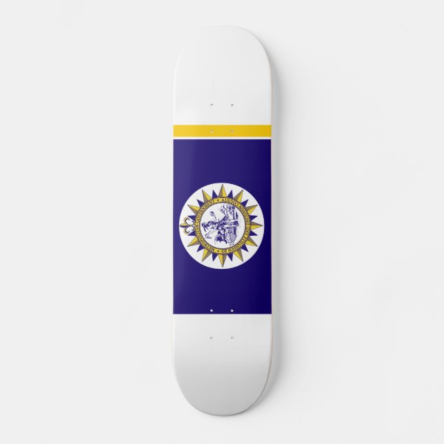 Skateboard Bandera de Nashville, Tennessee (Anverso)