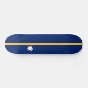 Skateboard Bandera de Nauru