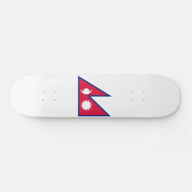 Skateboard Bandera de Nepal (Horz)