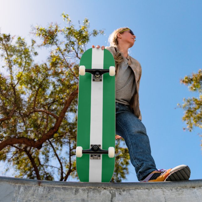 Skateboard Bandera de Nigeria (Exterior 1)