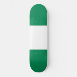Skateboard Bandera de Nigeria