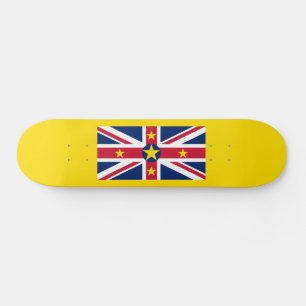 Skateboard Bandera de Niue