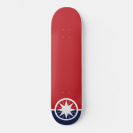 Skateboard Bandera de Norman (Oklahoma)