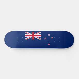 Skateboard Bandera de Nueva Zelanda