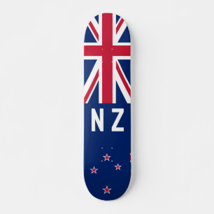 Skateboard Bandera de Nueva Zelanda - Estilizada