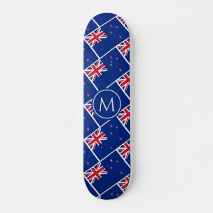 Skateboard Bandera de NUEVA ZELANDIA Aotearoa Personalizado M