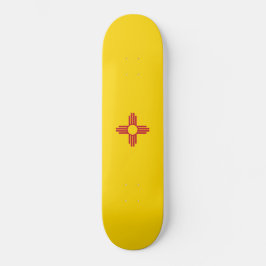 Skateboard Bandera de Nuevo México (Estado de los Estados Uni