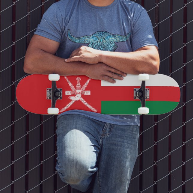 Skateboard Bandera de Omán (Exterior 3)