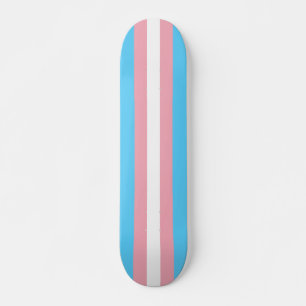 Skateboard Bandera de orgullo transgénero
