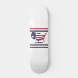 Skateboard Bandera de Oxnard (California)