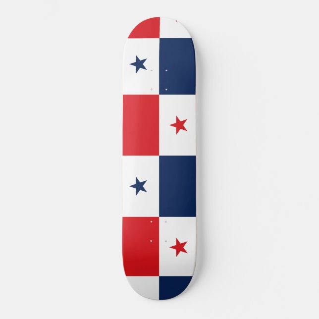 Skateboard Bandera de Panamá (Anverso)