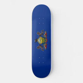 Skateboard Bandera de Pensilvania