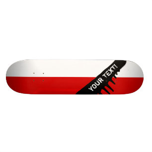 Skateboard Bandera de Polonia