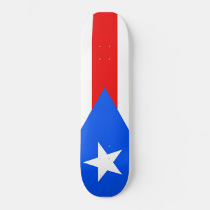 Skateboard Bandera de Puerto Rico