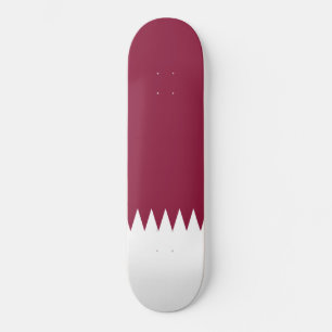 Skateboard Bandera de Qatar
