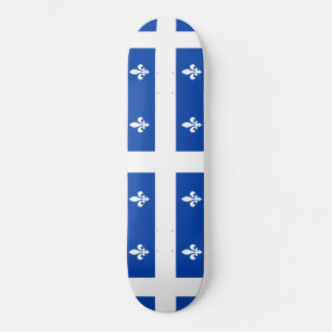 Skateboard Bandera de Quebec