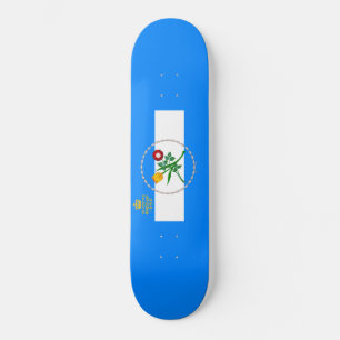 Skateboard Bandera de Queens (municipio de Nueva York)