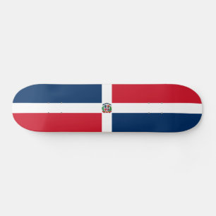Skateboard Bandera de República Dominicana