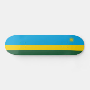 Skateboard Bandera de Ruanda