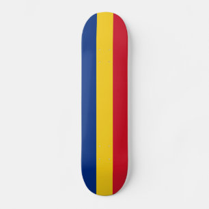 Skateboard Bandera de Rumania
