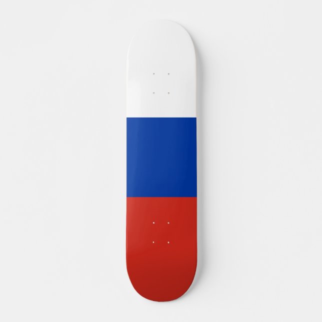 Skateboard Bandera de Rusia (Anverso )