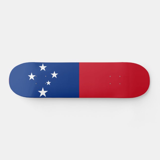 Skateboard Bandera de Samoa (Horz)