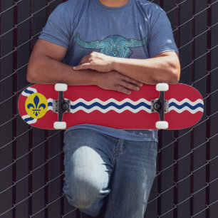 Skateboard Bandera de San Luis, Misuri