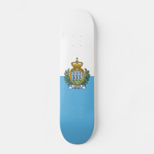 Skateboard Bandera de San Marino