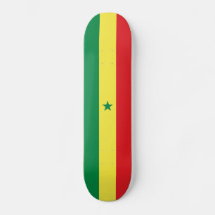 Skateboard Bandera de Senegal