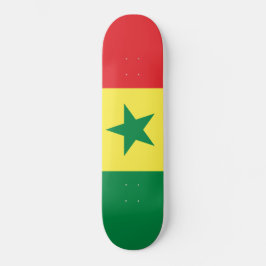 Skateboard Bandera de Senegal