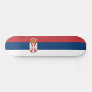 Skateboard Bandera de Serbia