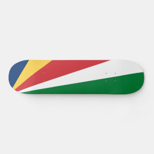 Skateboard Bandera de Seychelles