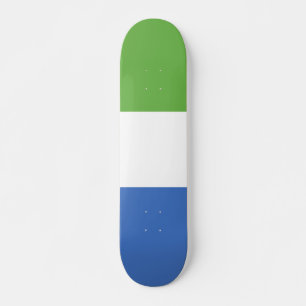Skateboard Bandera de Sierra Leona