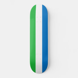Skateboard Bandera de Sierra Leona