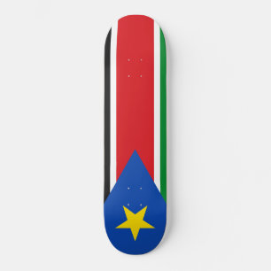 Skateboard Bandera de Sudán del Sur (África)