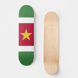 Skateboard Bandera de Surinam