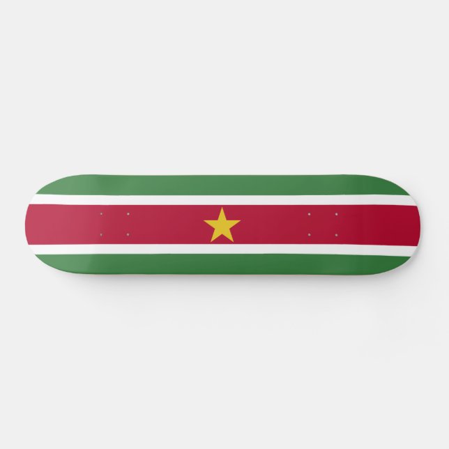 Skateboard Bandera de Surinam (Horz)