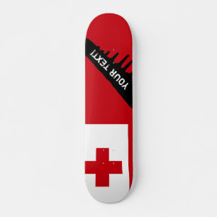 Skateboard Bandera de Tonga