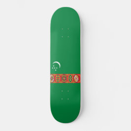 Skateboard Bandera de Turkmenistán (Turkmenistán)