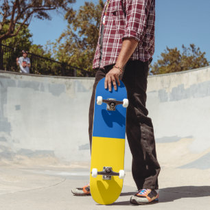 Skateboard Bandera de Ucrania