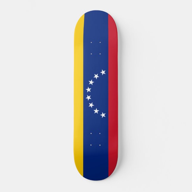 Skateboard Bandera de Venezuela (Anverso)