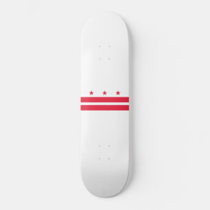 Skateboard Bandera de Washington D.C. (Distrito de Columbia)