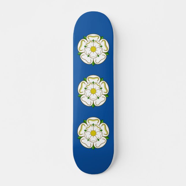 Skateboard Bandera de Yorkshire  (Anverso )