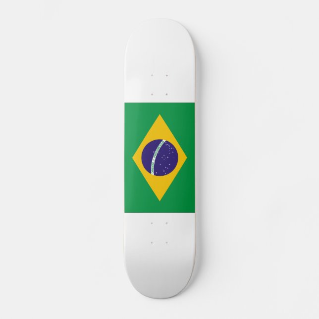 Skateboard Bandera del Brasil